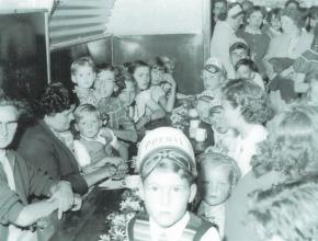 Fest im Vereinsheim (Nissenhütte), ca. 1952